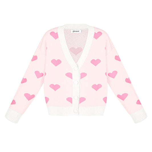 Herz Cardigan